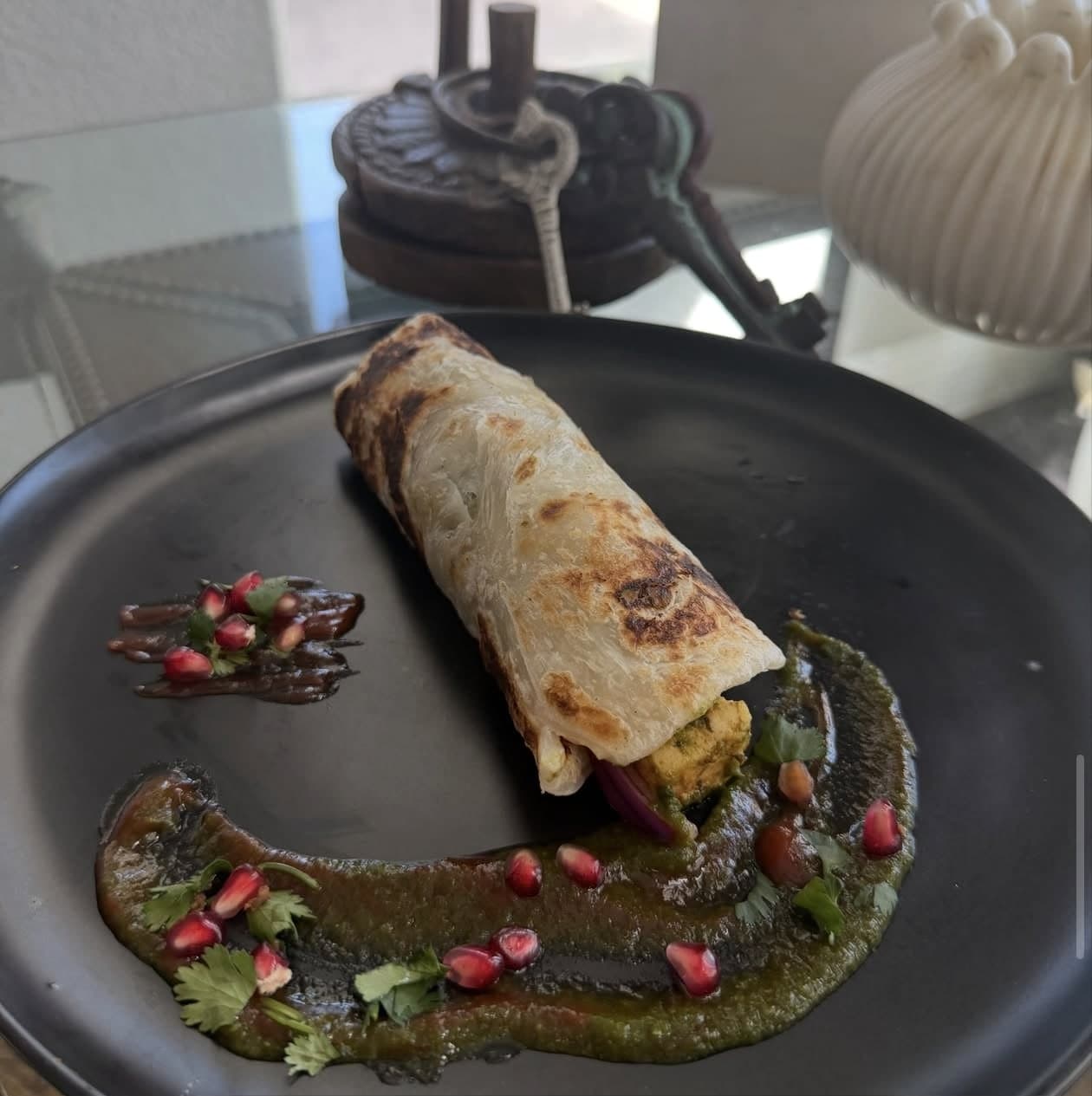 Royal paneer kathi roll